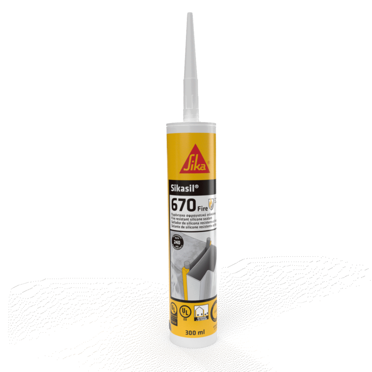 Sikasil 670 Fire 300ml blanco