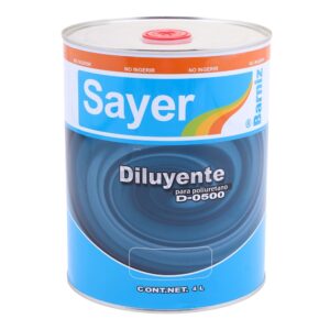  Diluyete Poliuretano Sayer 4 Litros