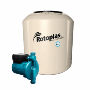 Tinaco Plus 800 litros+Bomba Presurizadora 1/2 Hp