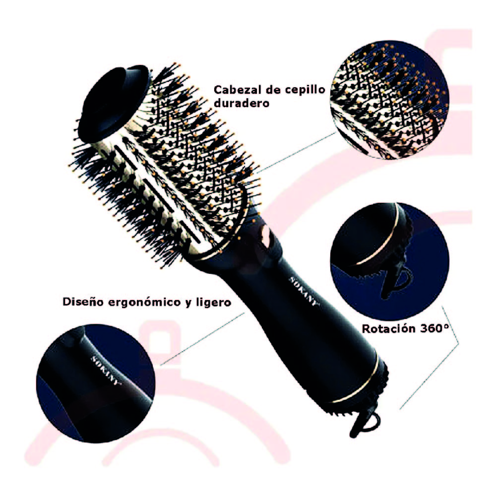Cepillo Sokany secador