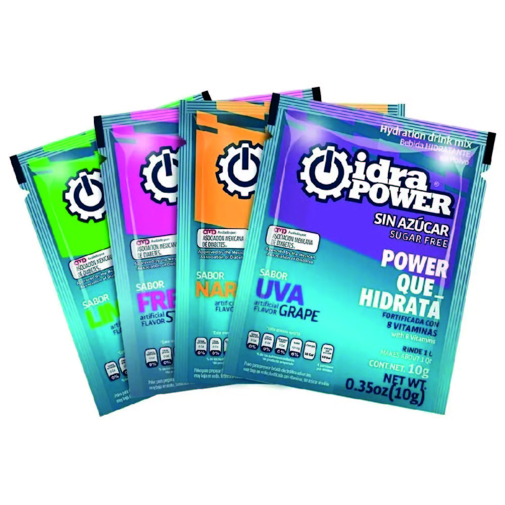 idrapower, hidratante sin azúcar