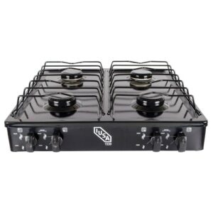 Parrilla a Gas LP Caper de 4 Quemadores – Negro Jaspe IUSA
