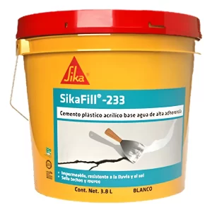 Sikafill 233 Cemento Platico Acrilico Alta Adherencia 3.8l A