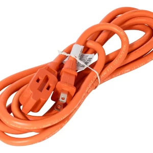 Extensión anaranjada de uso rudo IUSA 2 x 16 AWG