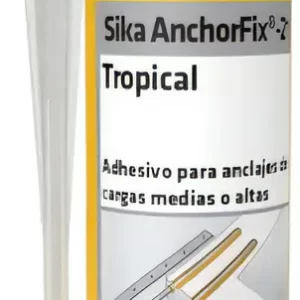 Adhesivo Sika Anchorfix -2+ Para Anclajes 300ml Color Gris