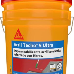 Sika Akril Techo 5 Ultra – Impermeabilizante Acrílico Rojo
