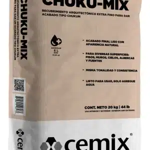 Chukum Recubrimiento Cemix 20 kg